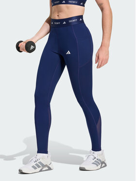 adidas adidas Legginsy 133947 Niebieski jasny Fitted Fit