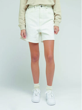 Lee Lee Džínové šortky Stella L37EGVA60 112330595 Écru Regular Fit