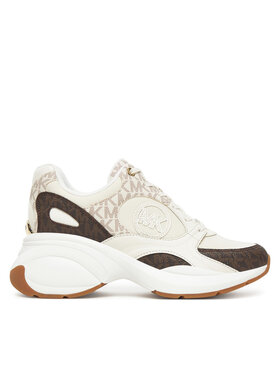 MICHAEL Michael Kors MICHAEL Michael Kors Sneakersy 43R5ZUFS6D Hnědá