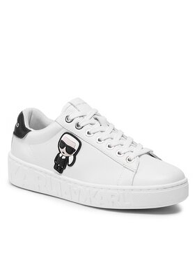 KARL LAGERFELD KARL LAGERFELD Laisvalaikio batai KL61030A Balta
