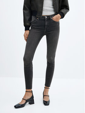 Mango Mango Jeansy 57085957 Šedá Skinny Fit