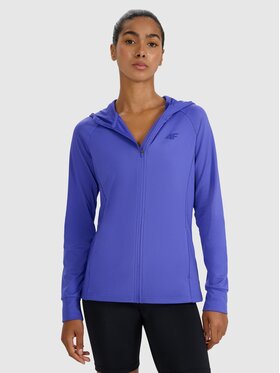 4F 4F Felpa tecnica 4FWAW25TFSWF585-36S Blu Regular Fit