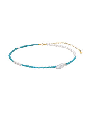 Alicja&Maria Jewellery Alicja&Maria Jewellery Naszyjnik Capri Żółte złocenie