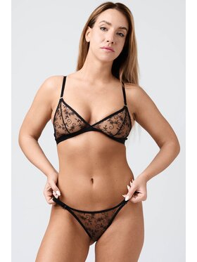 Love and Hate Love and Hate Reggiseno con ferretto Luna 2 Nero