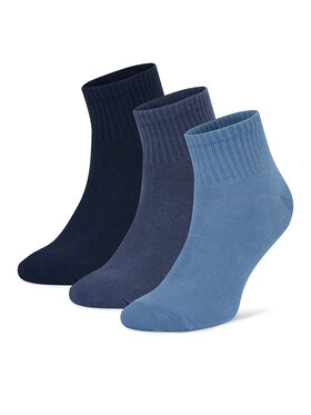 Sprandi Sprandi Σετ 3 ζευγάρια κοντές κάλτσες unisex 0UB-004-AW24 (3-PACK) Μπλε