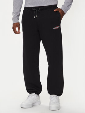 Guess Jeans Guess Jeans Спортивні штани M4YB18 K9V31 Чорний Regular Fit