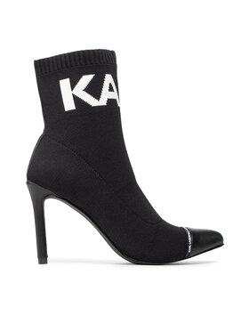 KARL LAGERFELD KARL LAGERFELD Botki KL31361A Czarny