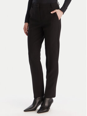 Marella Marella Kalhoty z materiálu Eresia 2525136062 Černá Regular Fit