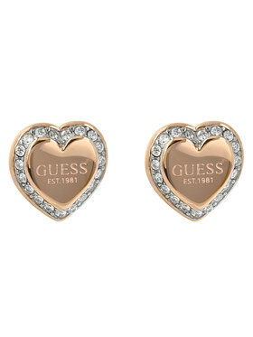 Guess Guess Naušnice JUBE01 427JW Ružičasto zlato