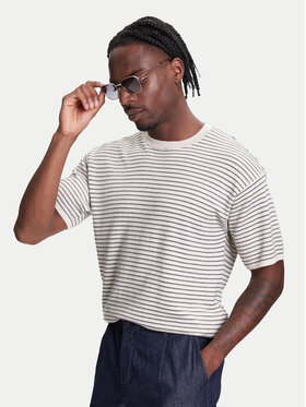 United Colors Of Benetton United Colors Of Benetton Tričko 1195K109V Béžová Relaxed Fit