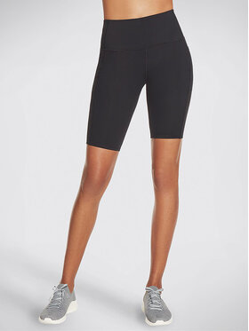 Skechers Skechers Cyklistické kraťasy Goflex Hw 10" Bike Short W3SH53 Černá Slim Fit