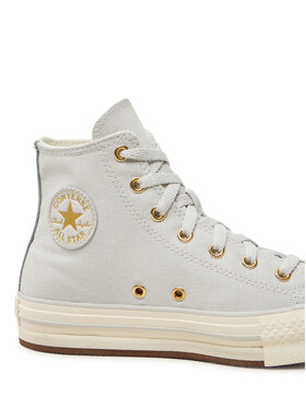 Converse Tenisice Chuck Taylor All Star Eva Lift Platform Tonal Canvas A10382C Siva