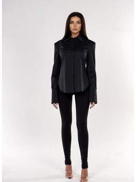 Love Saints Love Saints Koszula L26WF-AL-K02 Czarny Slim Fit