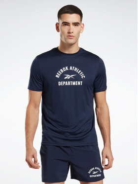 Reebok Reebok Marškinėliai Training Graphic T-Shirt IC7664 Mėlyna
