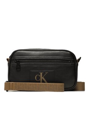 Calvin Klein Jeans Calvin Klein Jeans Crossover torbica Tagged Camera Bag 22 Pu K50K510407 Crna