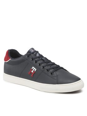 Tommy Hilfiger Tommy Hilfiger Sneakersy Core Vulc Varsity Monogram FM0FM04350 Tmavomodrá