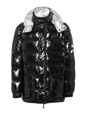 PHILIPP PLEIN PHILIPP PLEIN Giubbotto piumino 45 Nero Regular Fit