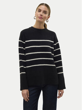 Vero Moda Vero Moda Sweter Flawless 10320487 Czarny Loose Fit