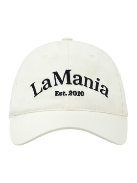 La Mania La Mania Czapka z daszkiem YEAR 2 Biały