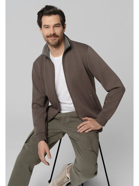 Volcano Volcano Bluza B-LAND Brązowy Regular Fit