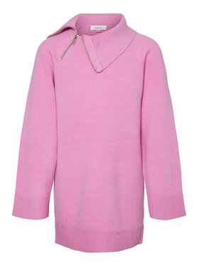 Vero Moda Girl Vero Moda Girl Rolák Gold Needle 10278276 Ružová Regular Fit