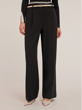 Motivi Motivi Pantaloni di tessuto P191Q003744N033 Nero Over Fit