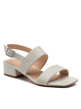 Clarks Clarks Sandały Seten25 Strap 261648944 Biały