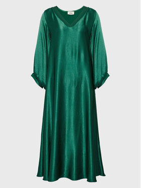 Dixie Dixie Ежедневна рокля A782U048 Зелен Regular Fit