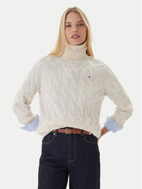 Tommy Hilfiger Tommy Hilfiger Ζιβάγκο WW0WW46791 Μπεζ Regular Fit