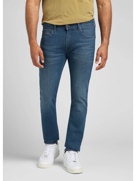 Lee Lee Jeansy LUKE Niebieski Slim Fit