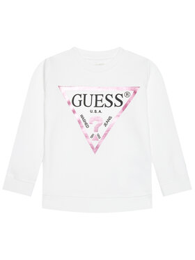 Guess Guess Суитшърт J74Q10 KAUG0 Бял Regular Fit