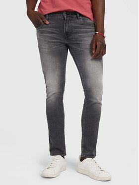 Guess Guess Džínsy Miami M2YAN1 D4Q52 Sivá Skinny Fit