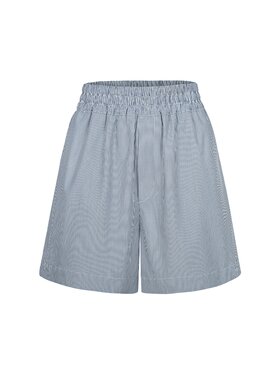 Duende Duende Szorty materiałowe Harlow Shorts Niebieski Regular Fit