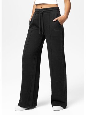 PITBULL PITBULL Spodnie dresowe Washed LOVIA WIDE LEG Szary Regular Fit