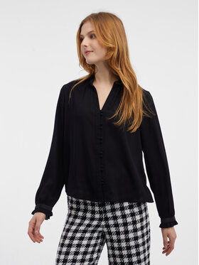 Orsay Orsay Bluzka 600254660000__42 Czarny Regular Fit