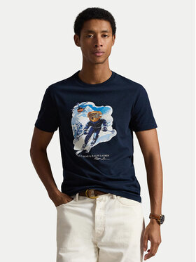 Polo Ralph Lauren Polo Ralph Lauren Tricou 710P07343002 Bleumarin Regular Fit