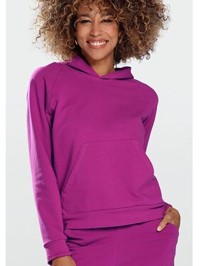 DKaren Sport DKaren Sport Bluza Seattle Różowy Classic Fit