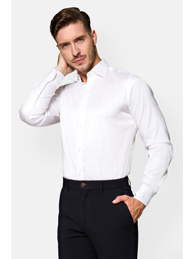 Lancerto Lancerto Koszula Giorgio KO073122000008 Biały Slim Fit