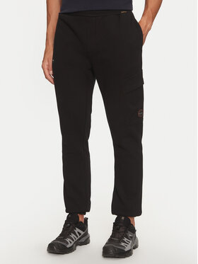 Napapijri Napapijri Donji dio trenerke M-Badge NP0A4I33 Crna Regular Fit