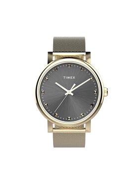 Timex Timex Zegarek Transcend TW2W19500 Złoty