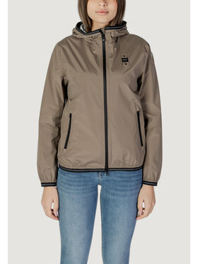 Blauer Blauer Giacca di pelle NAY Verde Slim Fit