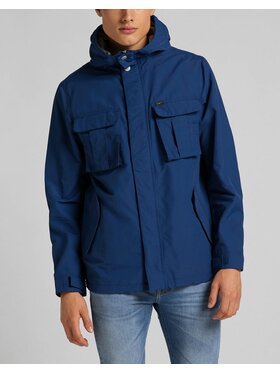 Lee Lee Kurtka zimowa FISHERMAN ANORAK Niebieski Regular Fit