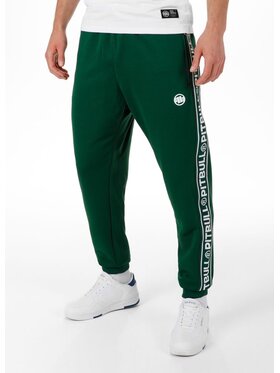 PITBULL PITBULL Spodnie dresowe Spodnie Zielony Regular Fit