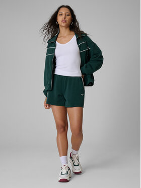 4F 4F Szorty sportowe COURT SOCIETY Zielony ciemny Regular Fit
