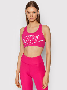 Nike Nike Biustonosz sportowy Swoosh BV3643 Różowy