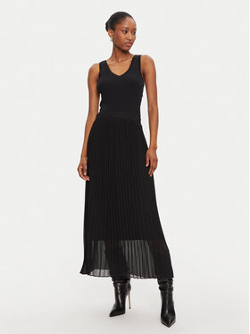 Morgan Morgan Kleid für den Alltag 242-RMLISS Schwarz Regular Fit