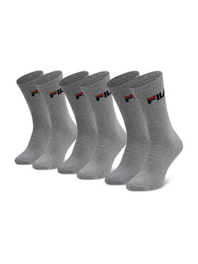 Fila Fila Набір з 3 пар низьких шкарпеток unisex Calza Tennis F9505 Сірий