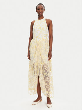 ROTATE ROTATE Rochie de seară 113976858 Galben Regular Fit