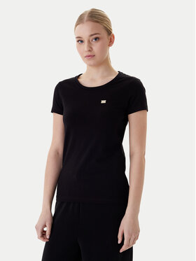 EA7 Emporio Armani EA7 Emporio Armani Tričko 7W001045 AF10373 UC001 Čierna Slim Fit