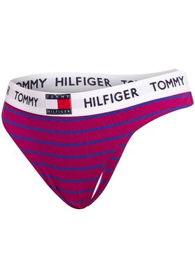 Tommy Hilfiger Tommy Hilfiger Stringi THONG PRINT UW0UW02200 Kolorowy